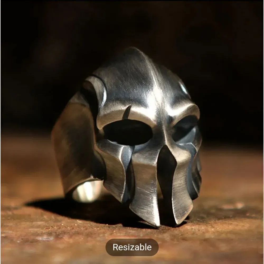 Spartan Helmet Ring
